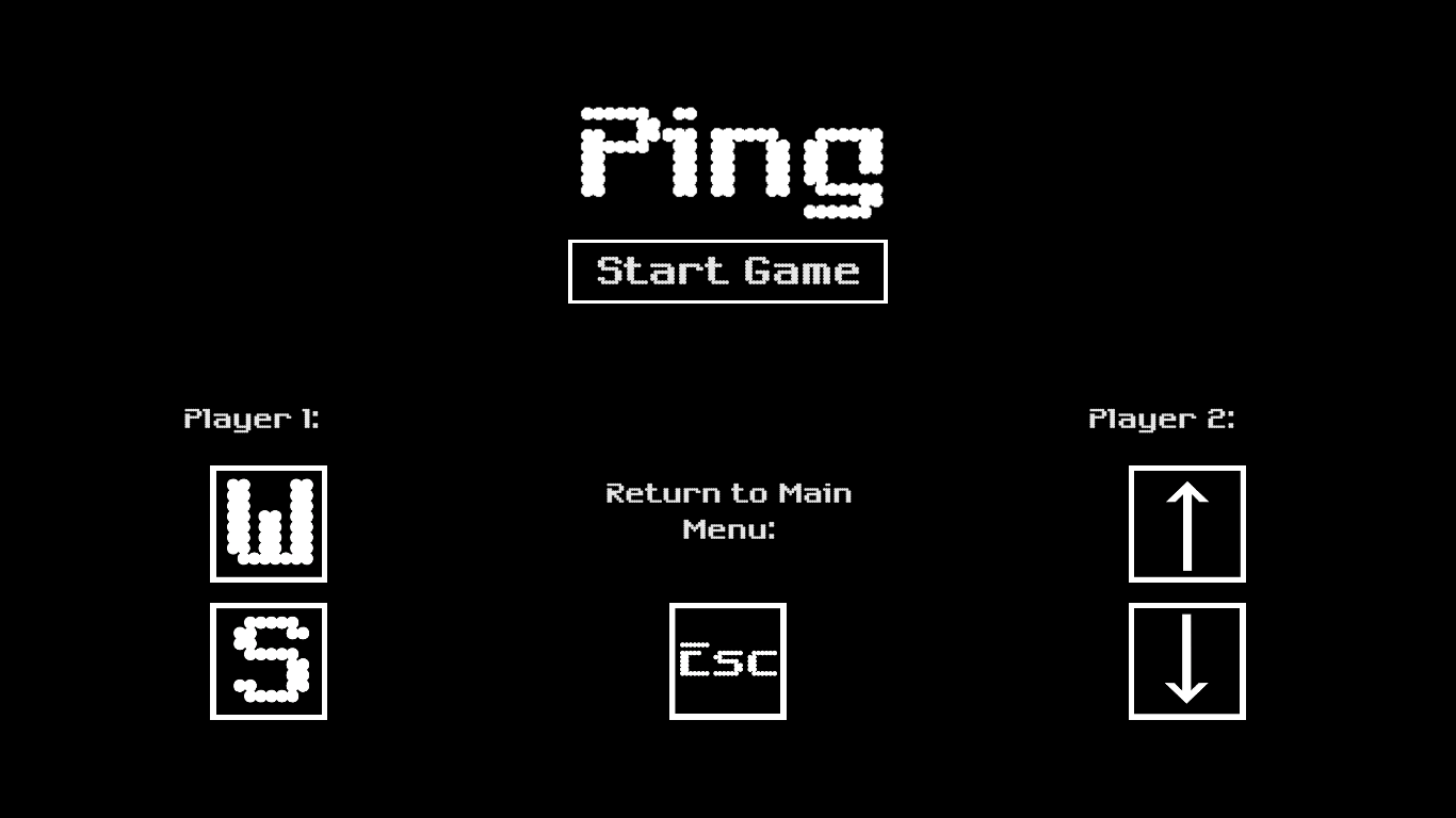 A remake of the classic Pong game